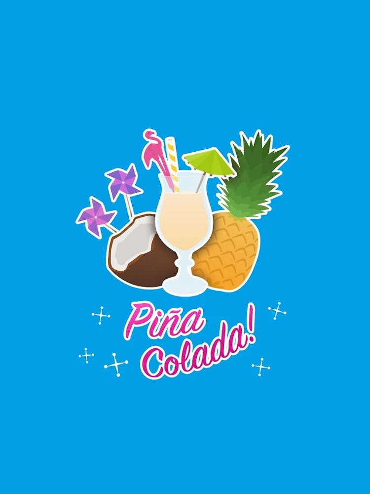 Thumbnail 4 of 4, iPhone Case, Piña Colada! designed and sold by RikDrawsThings.