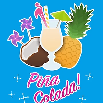 Artwork thumbnail, Piña Colada! by RikDrawsThings