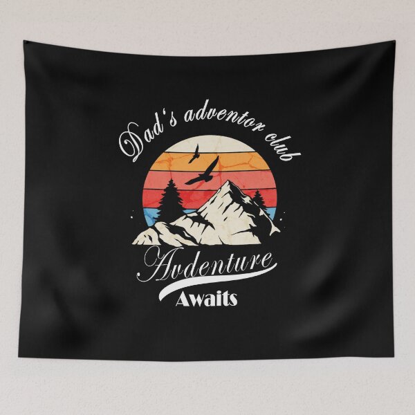 Item preview, Dad's adventure club, Adventure waits, Father's day  designed and sold by happytrendjct.