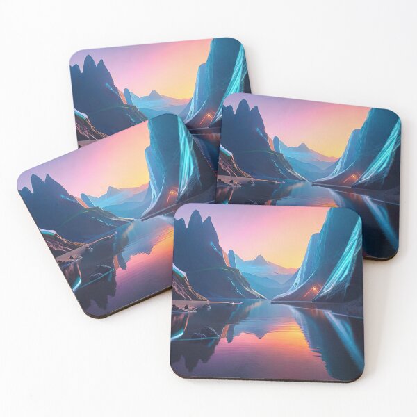 Item preview, Futuristic Backgrounds: Transcended Mountains Decals/Skins designed and sold by SolarLove1.