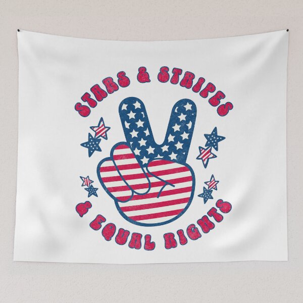 Item preview, Stars & Stripes and Equal Rights USA Flag designed and sold by PUFFYP.