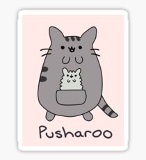 Pusharoo - Pusheen + Kangaroo! (Unofficial) Sticker