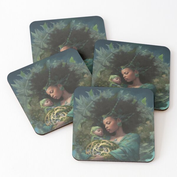 Item preview, Embrace of Gaia: Mother Earth and Child designed and sold by DreamBlazeStu.