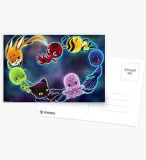 Miraculous Kwami Postcards