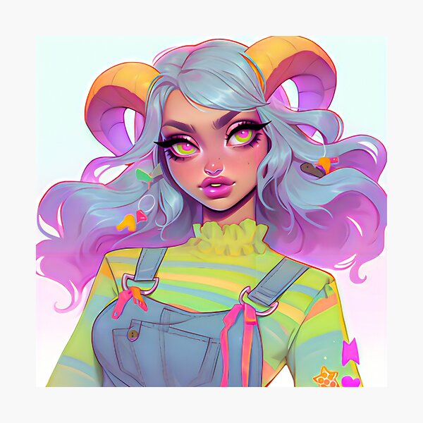 Item preview,  90's Kawaii Devil Girl designed and sold by BoudiccaLondon.