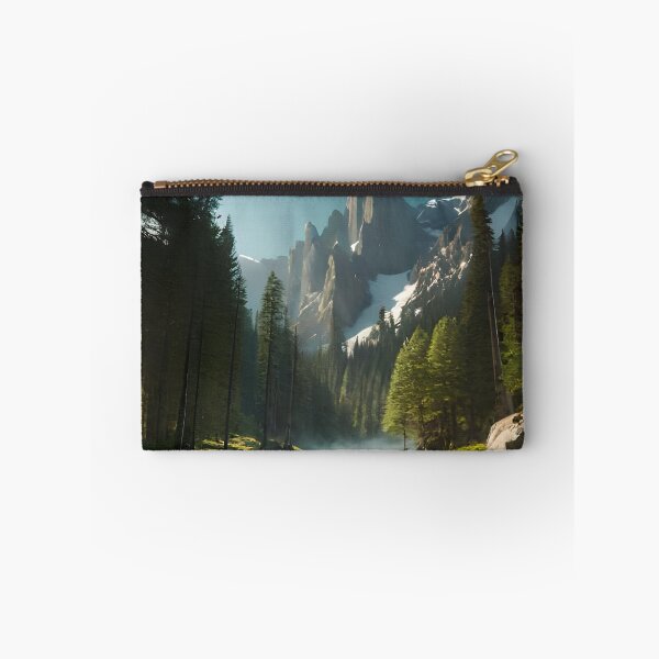 Item preview, Mountain with River - Landscape Art  designed and sold by dosedai.