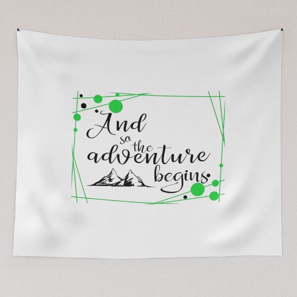 Item preview, And the adventure begins designed and sold by ReeceMorris.