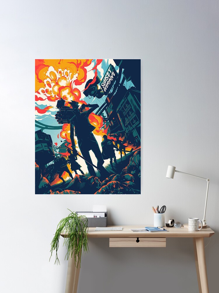 Sunset Overdrive Poster for Sale by sanusiiis