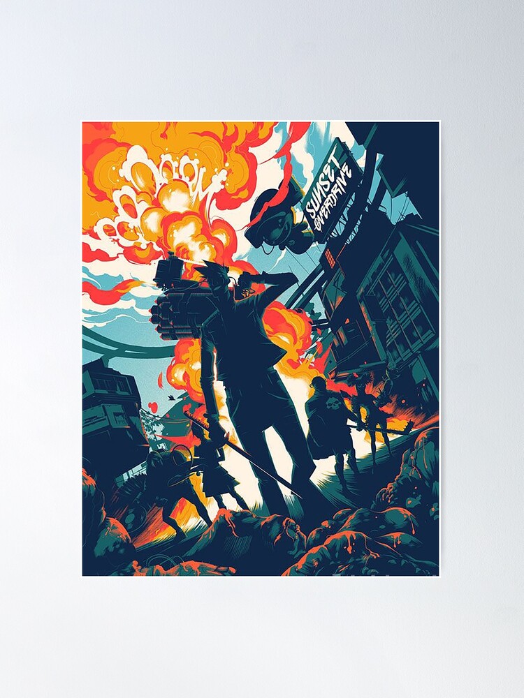 Sunset Overdrive': Exclusive Mondo poster print