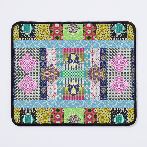 Item preview, Patchwork Digital Design, Digital Crazy Quilt, Doodle, Drawing, Colored Page, Meditative designed and sold by Keppy Boone.