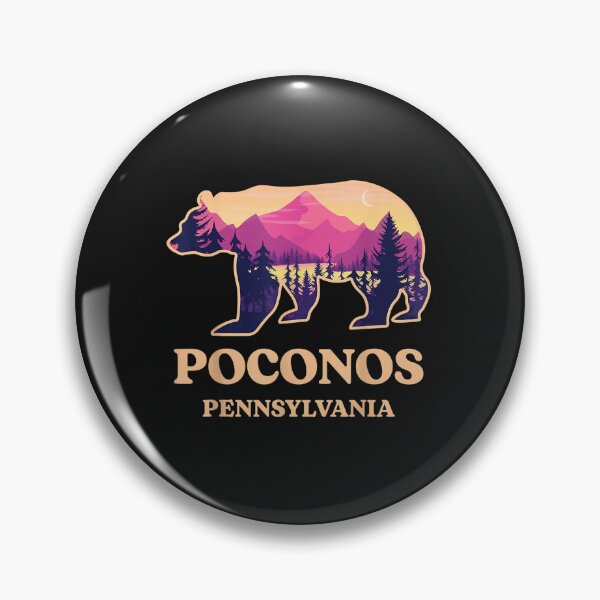 Item preview, Poconos Mountains Pennsylvania Pa Bear Hiking Souvenirs designed and sold by likelygainful.