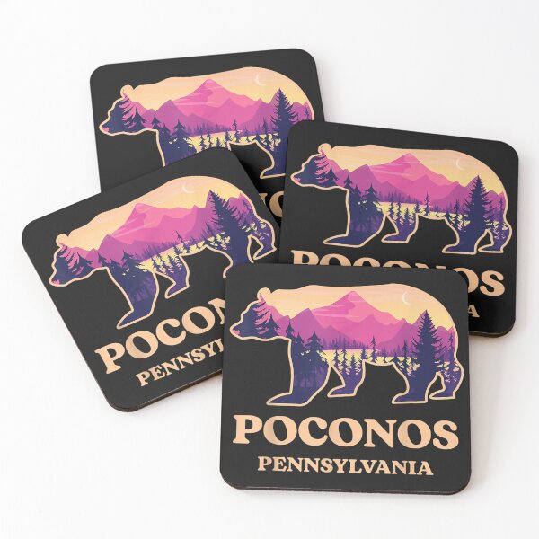 Item preview, Poconos Mountains Pennsylvania Pa Bear Hiking Souvenirs designed and sold by likelygainful.