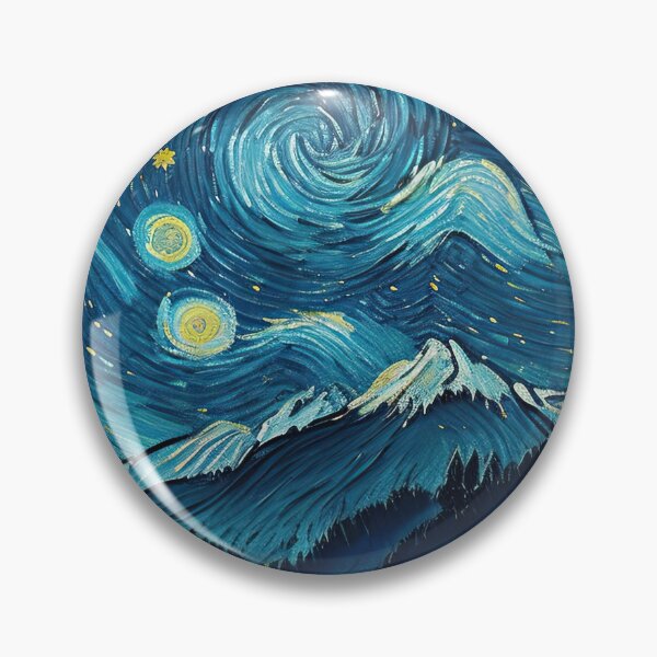 Item preview, moonlit sky designed and sold by fleurdesignart.