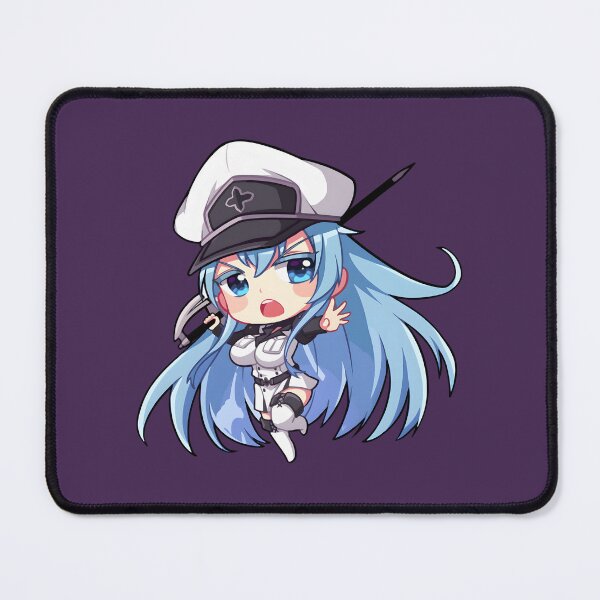 Item preview, Esdeath Chibi Sticker designed and sold by puivodrlzi38.