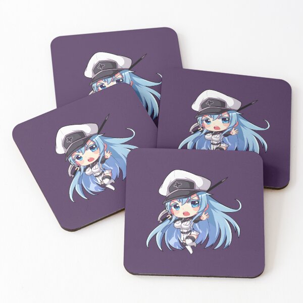 Artikelvorschau, Esdeath Chibi Aufkleber entworfen und verkauft von puivodrlzi38.