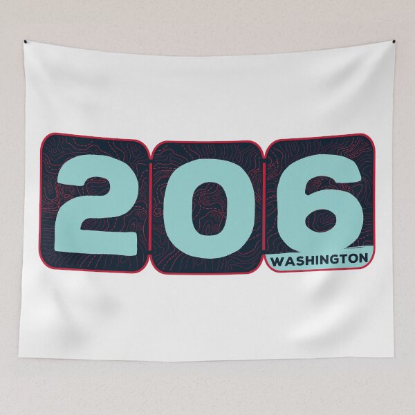 Item preview, Area Code 206 designed and sold by JayJaxon.