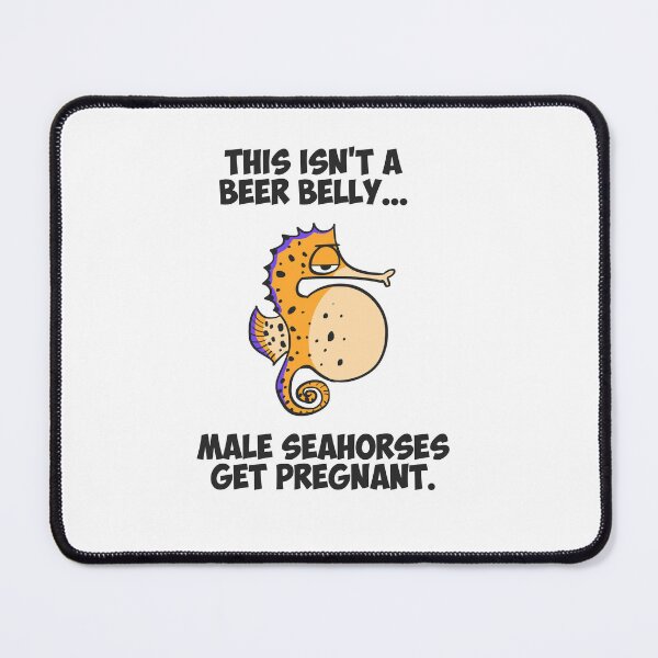 Item preview, Pregnant Male Seahorse designed and sold by Green Humour.