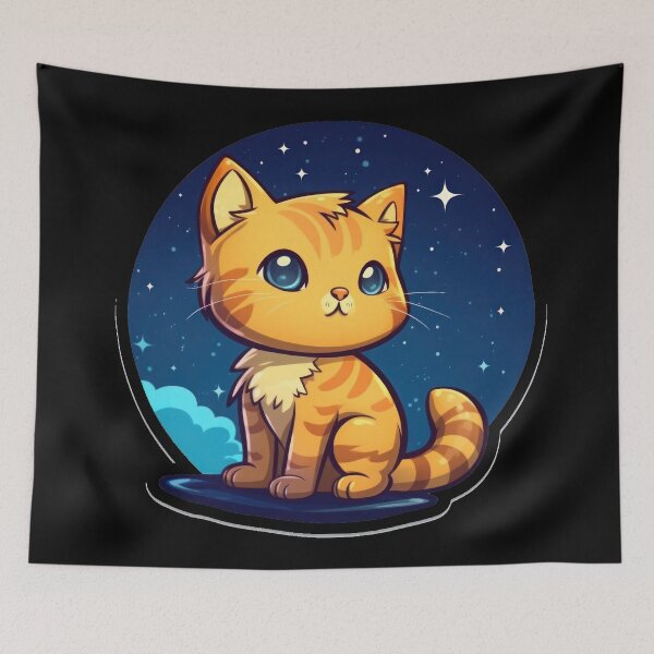 Item preview, Kawaii Cute Cat Good Night designed and sold by duke818.
