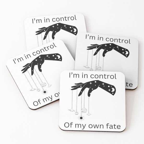 Item preview, Space witch "I'm in control of my own fate" quote designed and sold by Er3nDaegmorgan.