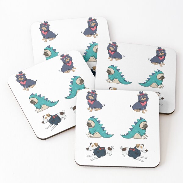 Item preview, Baby Dog Sticker Pack In Cute Outfits designed and sold by AlexianaThreatt.