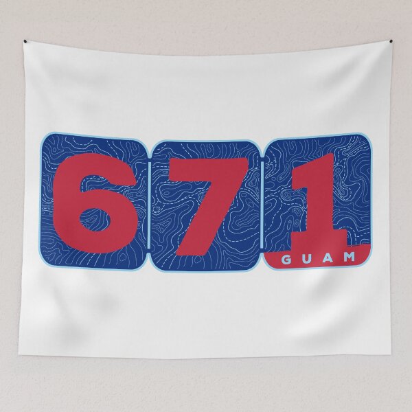 Item preview, Area Code 671 designed and sold by JayJaxon.