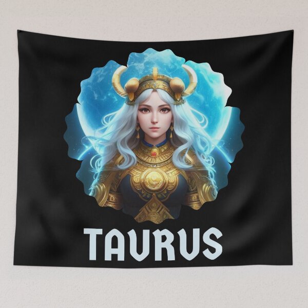 Item preview, Taurus Goddess Anime Girl designed and sold by Hellofriendco.
