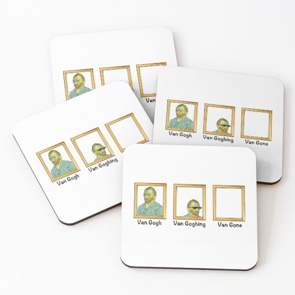 Item preview, Van Gogh Van Goghing Van Gone Art History Joke for Nerds designed and sold by rosaliemillen.