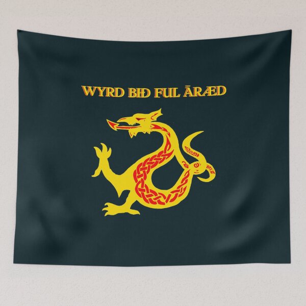 Item preview, Wessex Anglo Saxon Banner Wyvern  designed and sold by GeorgianneGau.