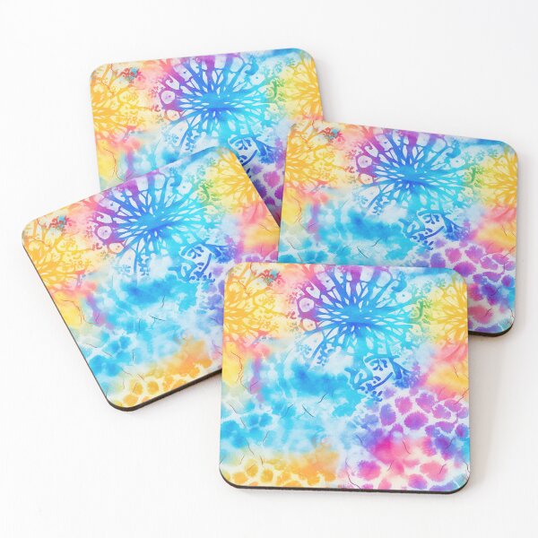 Item preview, Floral Tie-Dye Free-spirited art designed and sold by enolachen.