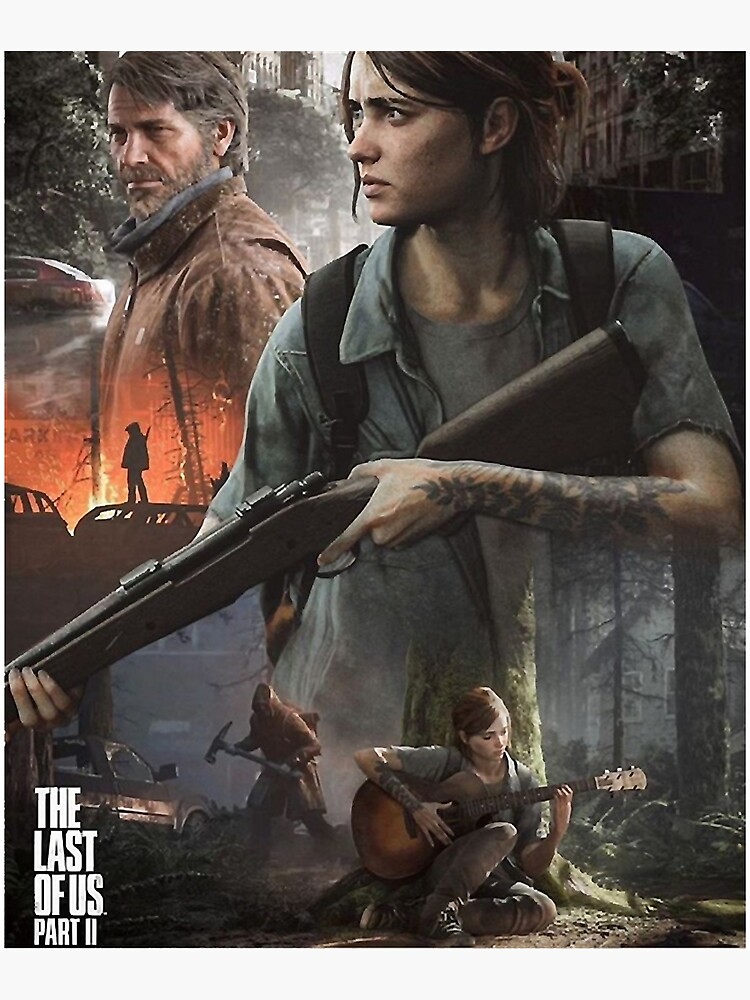 The Last Of Us: Part II - Gaming Poster (Ellie / Game Cover - Part 2)