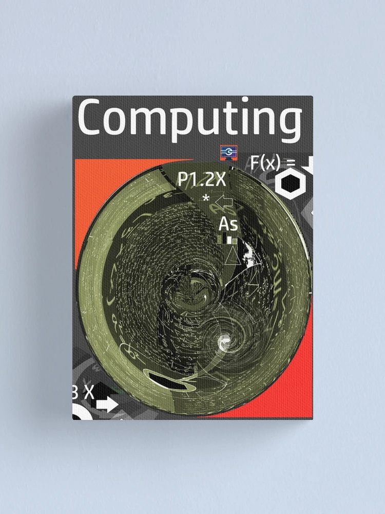 Thumbnail 1 of 3, Canvas Print, computing designed and sold by ROUGHSEA.
