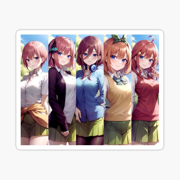 The Quintessential Quintuplets Characters Gifts & Merchandise for Sale