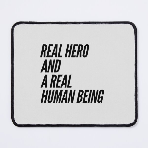 Item preview, Real Hero and A Real Human Being - Cool Sticker designed and sold by joejiing.