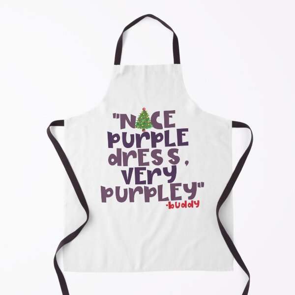 Aperçu de l'œuvre Jolie robe violette. Très violet -Buddy l'Elfe, Elfe créée et vendue par Sticker Up.