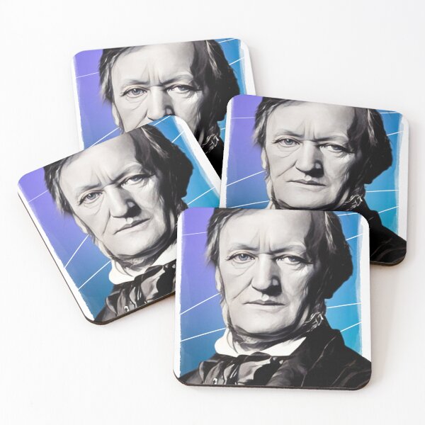 Item preview, German Composer Richard Wagner illustration  designed and sold by Litstoy.
