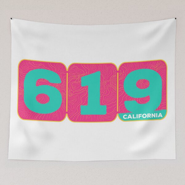 Item preview, Area Code 619 designed and sold by JayJaxon.