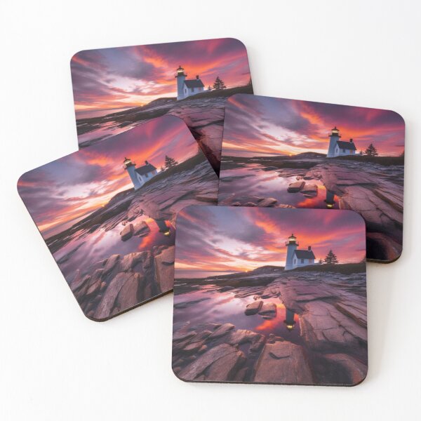 Item preview, Guiding Light of Pemaquid Point - Majestic Lighthouse by the Sea designed and sold by Dubage603.