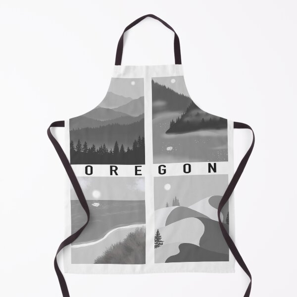 Item preview, Oregon Scene Cards (black) designed and sold by ReisssPieces.