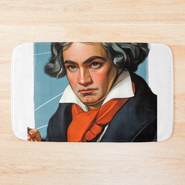 Item preview, German composer Ludwig van Beethoven illustration  designed and sold by Litstoy.