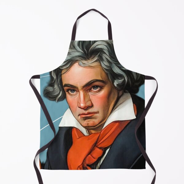 Item preview, German composer Ludwig van Beethoven illustration  designed and sold by Litstoy.