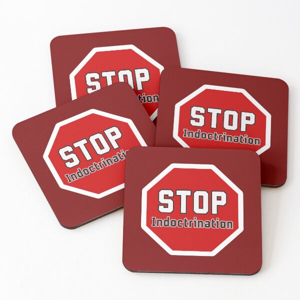 Item preview, Stop Indoctrination designed and sold by aminahbou.