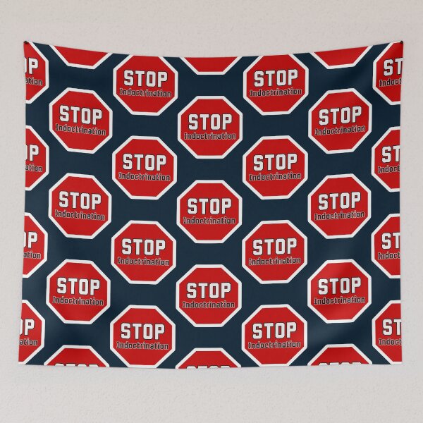 Item preview, Stop Indoctrination designed and sold by aminahbou.