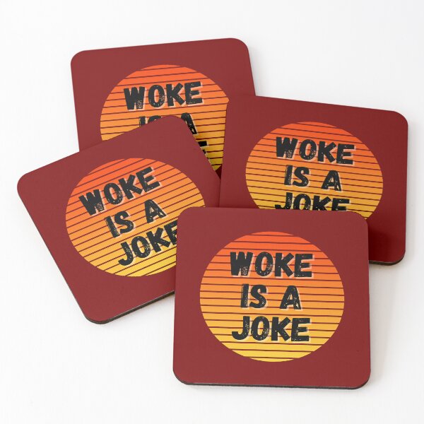 Item preview, Woke Is A Joke - Anti Woke - Not Woke - Free Speech (1) designed and sold by aminahbou.