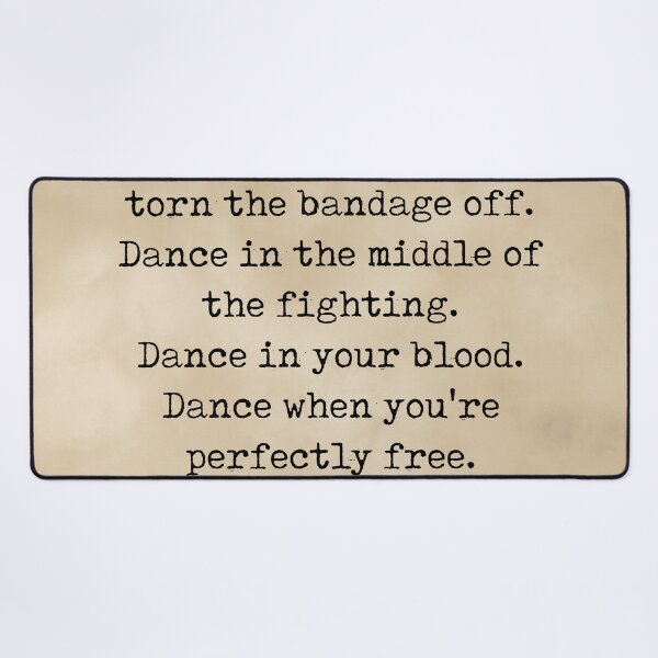 Item preview, Rumi Quote 03 - Dance when you're perfectly free - Typewriter Print - Vintage designed and sold by Studio Grafiikka.