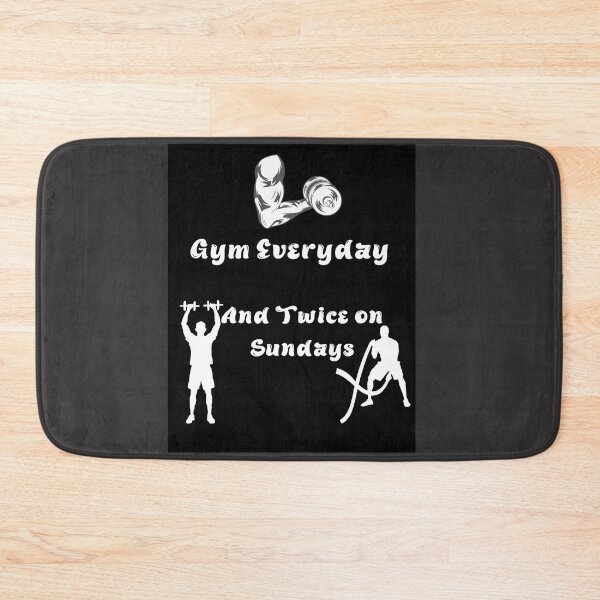 Item preview, Gym Everyday And Twice on Sundays designed and sold by Steph1TheArtist.