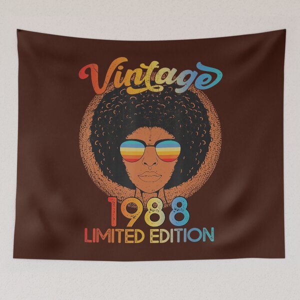 Item preview, 34 Years Old 34th Birthday Black African American Since 1988 	 	 designed and sold by afnudxzd71.