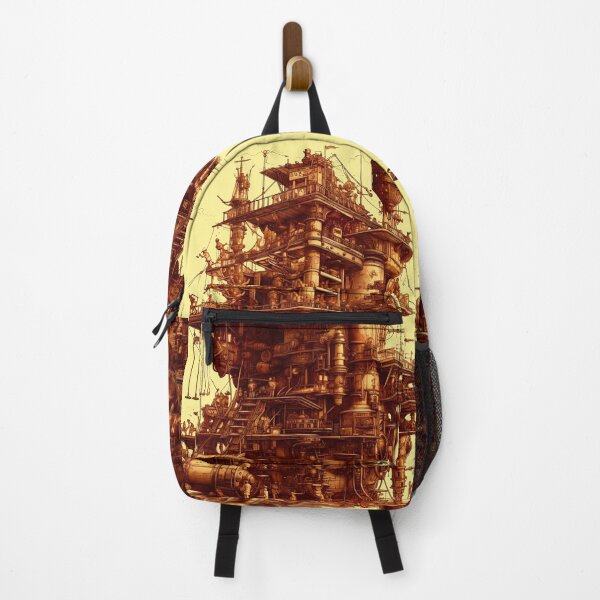 Item preview, Victorian Rube Goldberg Steampunk Machine Architecture designed and sold by entwithanaxe.