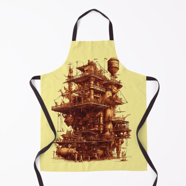 Item preview, Victorian Rube Goldberg Steampunk Machine Architecture designed and sold by entwithanaxe.