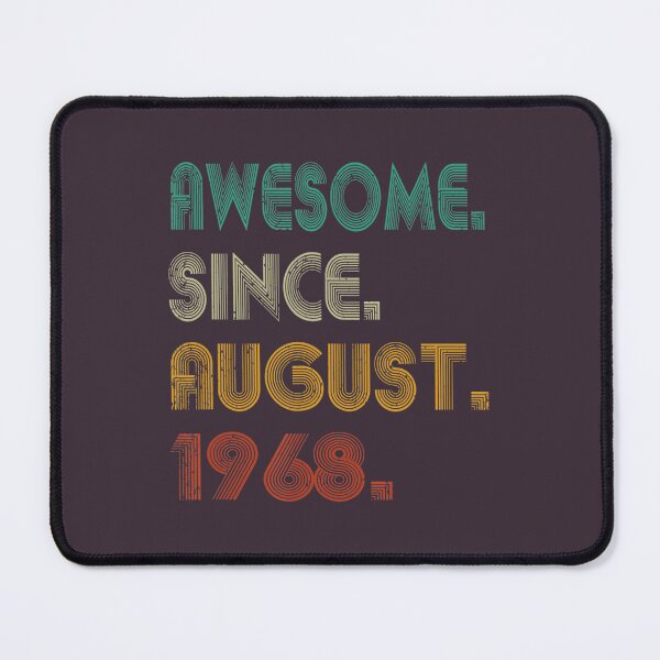 Item preview, 54th Birthday - 54 Years Old Awesome Since August 1968 DM95700 designed and sold by oiadkcgk61.
