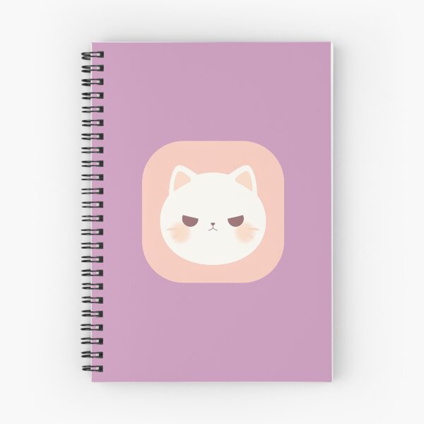 Item preview, Cute Frowning Cat Illustration designed and sold by iCherryRed.